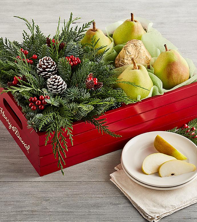 Royal Riviera&#174; Pears and Holiday Centerpiece